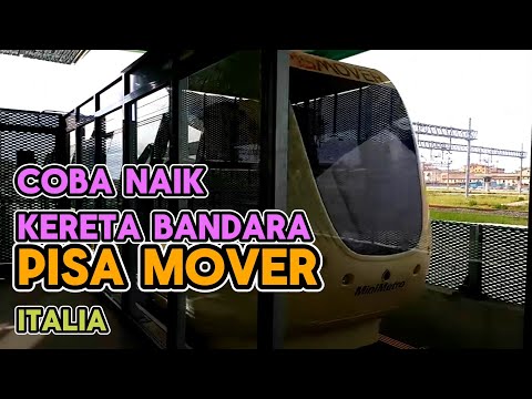 Pisa Mover airport transfer train Pisa Mover airport transfer train