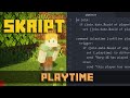 How To Make Playtime - Minecraft Skript Tutorial