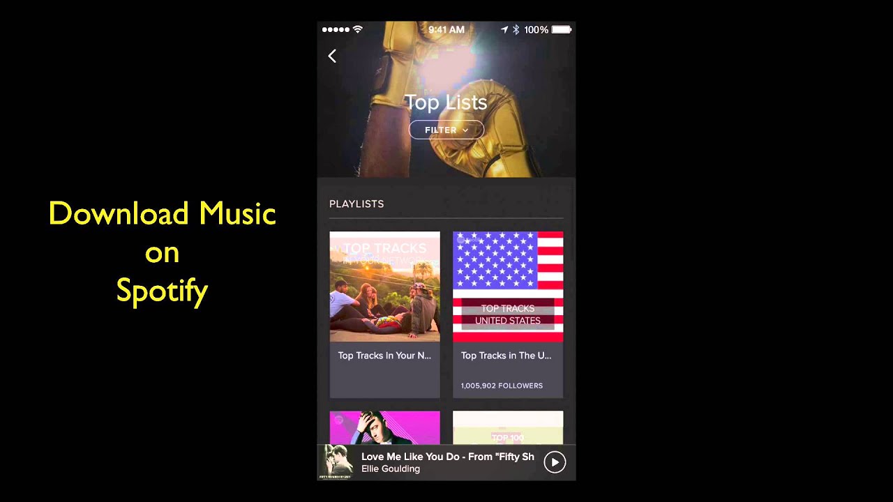 How To Download Spotify Songs For Offline Listening - YouTube