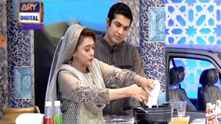 Funny moment of #Shan-e-Ramazan #shaneiftar😂 #Wasimbadami #Iqrarulhassan #Cheffarah