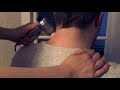 Audiosonic Neck and Shoulders Massage Demo (ASMR dim/low light, requested with chat)