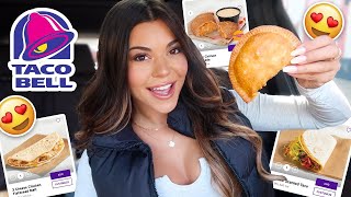 🌮 New Taco Bell Chicken Empanada + More! Taste Testing New Exciting Menu Items! 😋
