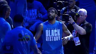Kyrie Irving Gets Introduced for 1st Time at AAC