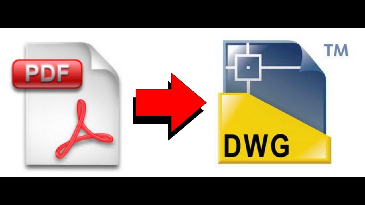 How To Convert Pdf To Drawing In Autocad | Convert PDF To CAD-dwg Dxf ...