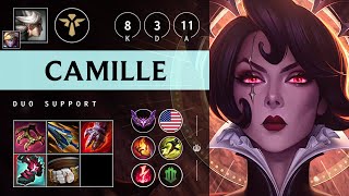 Camille Support vs Sona: Dominating - NA Master Patch 25.S1.1