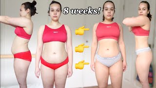 My 8 week body TRANSFORMATION *How I got fit FAST*