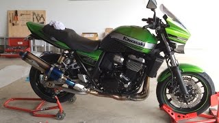 ZRX1200DAEG マフラー交換 K-factory