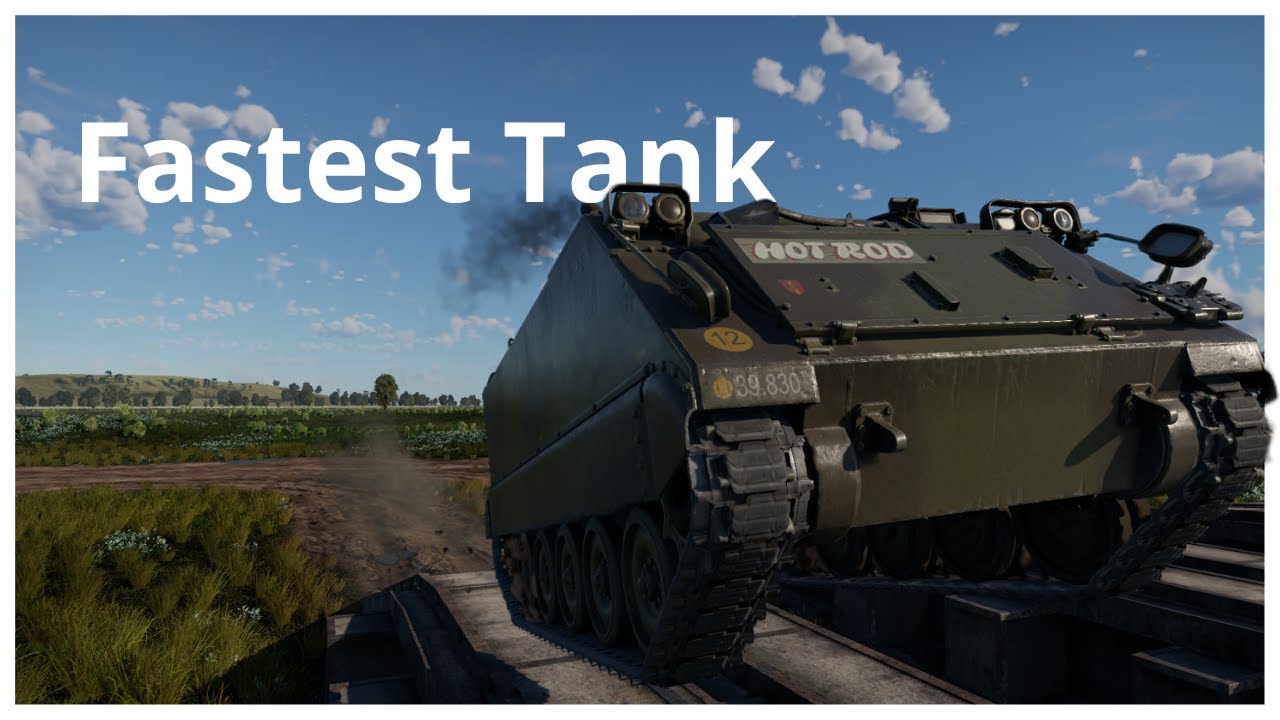 The Fastest Tank In The World | War Thunder - YouTube