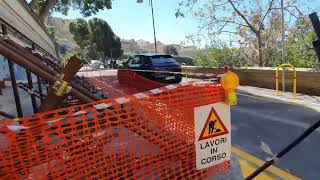 Cagliari, caos cantieri in centro. Riapre via Porcellana - da Youtg