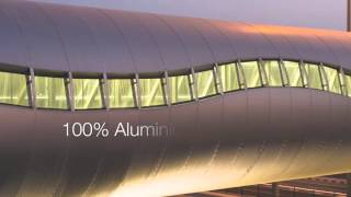 Pedestrian bridges-Doha, covered with Elval Colour’s Coated Aluminium etalbond® FR