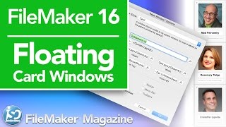 FileMaker 16 Tutorial - Floating Card Windows