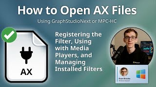 AX Files: What Is an AX DirectShow Filter File?