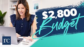 How I Would Budget $2,800 a Month