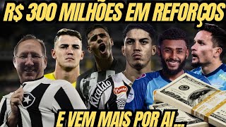 💰BOTAFOGO JÁ GASTOU QUASE R$ 300 MILHÕES EM REFORÇOS PARA 2025 | WENDEL SERÁ BOM REFORÇO?