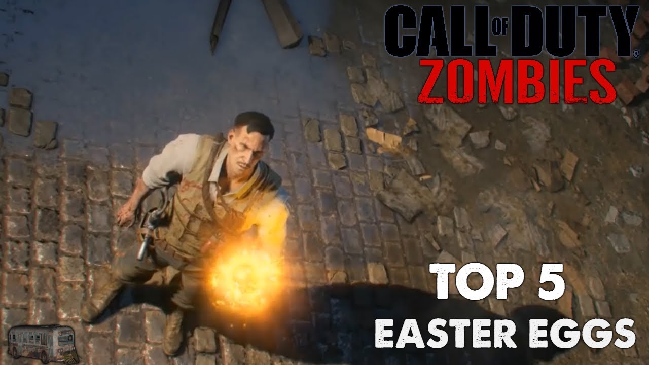 TOP 5: LOS MEJORES EASTER EGGS DE CALL OF DUTY ZOMBIES (SOLO TREYARCH ...