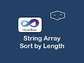 string array sort by length in vb.net