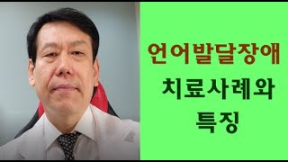 언어발달장애 치료사례와 특징