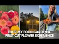 2024 Garden Tour: Vegetable Garden & My First Cut Flower Garden Experience