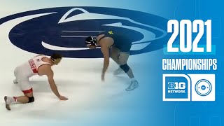 Every Match from the 2021 Big Ten Wrestling Championship Finals | Big Ten Wrestling