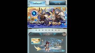 グラブル ガチャ動画４９　１日１回１０連無料ガチャ８月１６日の結果