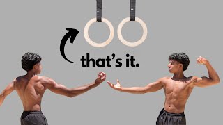 The Blueprint To Building Muscle With Gymnastic Rings