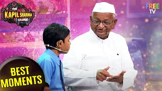 Anna Hazare Gives Moral Teaching to Khajoor | The Kapil Sharma Show | Best Moments of Kapil Sharma