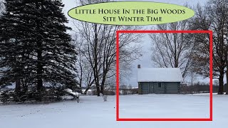 Seeing the Little House in the Big Woods site in Winter