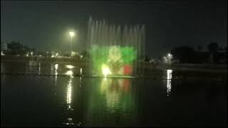 Laser light show in ନରେନ୍ଦ୍ର ପୋଖରୀ Narendra pokhari puri(2)