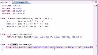 Java Programming Tutorial 37 Display Regular time