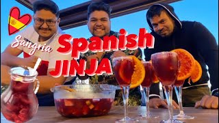 #Sengria #Spanishdrinks #JINJA  #travel #food ഒന്ന് അടിച്ചാൽ തിരിച്ചടിക്കും JINJA SANGRIA 💪🏼🍊🧉