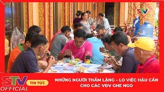 STV - Những người lo việc hậu cần cho các vận động viên ghe Ngo