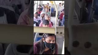 बस में औरत ने मचाया तूफान #viral #delhi #dtcbuses #like #woman #loudgg #travel