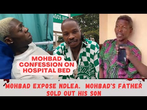 MOHBAD EXP0SE NDLEA. MOHBAD'S FATHER DRAGGED AS HE GRANTS INTERVIEW ...