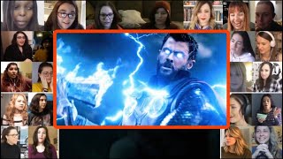 Thor Arrives In Wakanda reaction mashup |girls reaction
