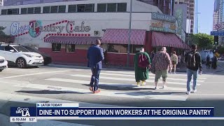 Dine-in to support Original Pantry union workers