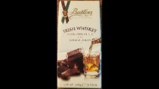 Butler Irish Whiskey Dark Chocolate Bar Review