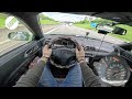 1997 honda prelude 2.2 vtec 4ws top speed drive on german autobahn🏎