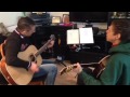 guitar lesson by matej mrsnik u0026 his student milan jakovljev