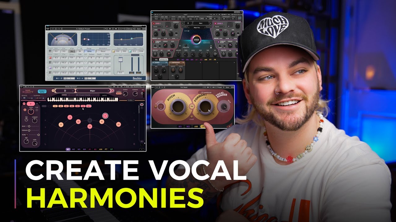 How To Create New Vocal Harmonies From One Track Youtube
