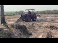 tractor kubota m7040 រុញមិនខ្លាចភ្លើង💪🦾 ។ soutsundoeurn ត្រាក់ទ័រkubotam8540 tractorkubotam8540