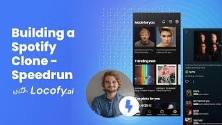 Locofy.ai | Figma to React Native - Spotify Clone [Speedrun]