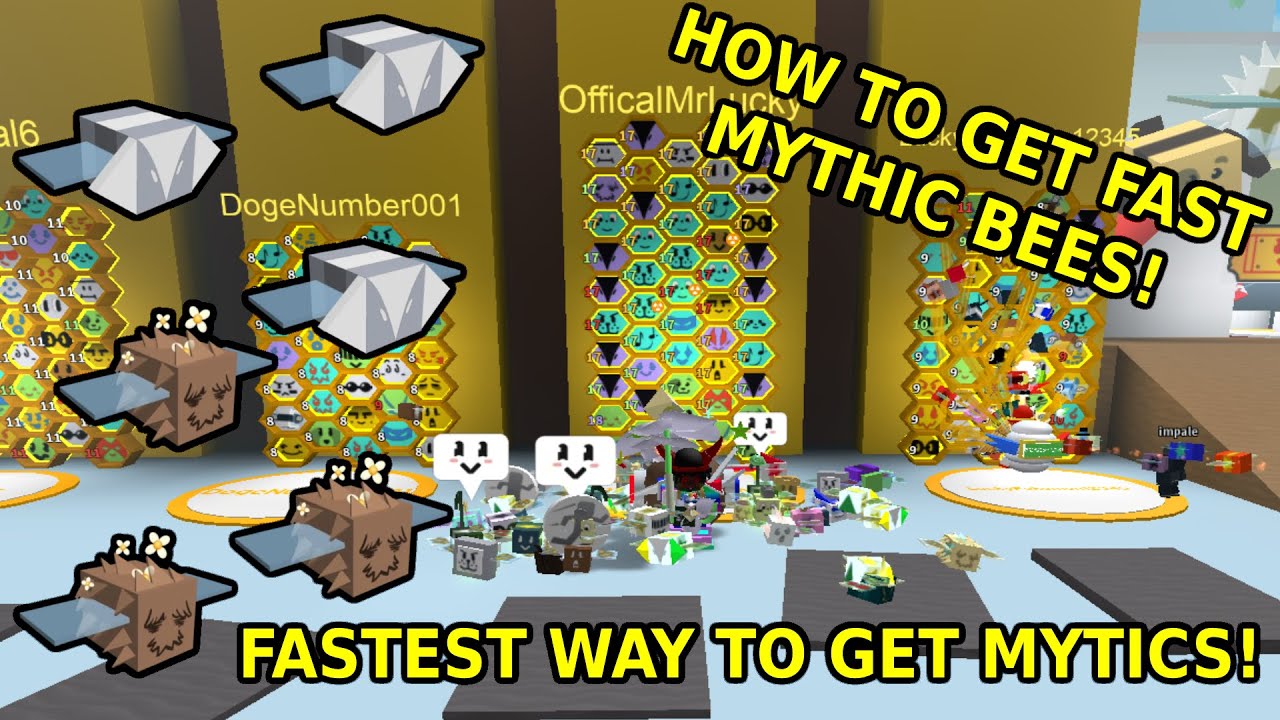 Bee Swarm Simulator - How To Get Fast Mythic Bees Easily! - YouTube