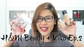 黑咪Review | 平價品牌H\u0026M Beauty + Kiko化妝品分享 Ep.2