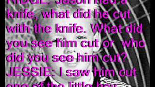 Jessie Misskelley June 3, 1993 confession extracts