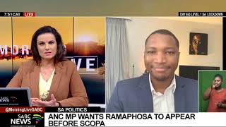 ANC in Parliament to meet with MP, Mervyn Dirks over letter to SCOPA