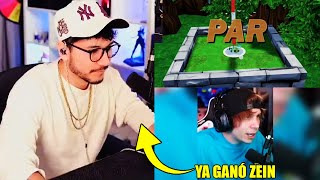 Zein LOGRAR hacer un HOYO en el GOLF IT y Rubius se SORPRENDE