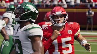 Chiefs vs Jets NFL Today Live 11/1 | Kansas City vs New York Full Game NFL Week 8 (Madden)