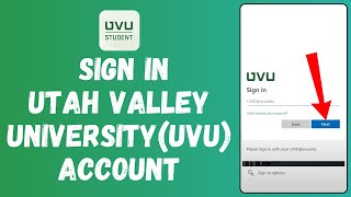 UVU Login | How to Sign in to Utah Valley University Student Portal Account 2024 (EASY!!)