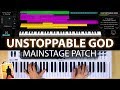 Unstoppable God MainStage patch keyboard cover and tutorial- Elevation Worship