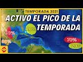 Invest 97E hacia México. Invest 94L hacia Texas y Luisiana. Invest 93L hacia Cabo Verde.